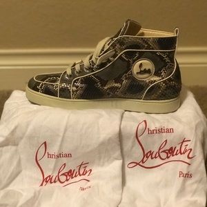 Snakeskin Christian Louboutin size 46